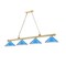 Z-Lite Cordon Heritage Brass 4 Light Billiard 2306-4HBR-MEB - alternate 2