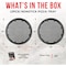 Bakken- Swiss BAKKEN Pizza Pan, Round Perforated, Nonstick Marble Coating, Dishwasher Safe, Gray BAKPIZ11GRM - alternate 2