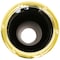 Deejay Led Blue-Gold Bolt-on Horn Flare with 2-in Throat for 2-in Compatible High Frequency Drivers TBH2INHORNBKGOLD - alternate 2