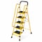 Wrightmaster 5.75 ft. Steel Step Ladder, 9 ft. Reach with Handrail and Non-Marring Feet, 550 lb. Capacity ZoroP480584 - alternate 1