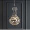 Jonathan Y Regina 12" Crystal/Metal Empire LED Pendant, Antique Brass JYL6109A - alternate 3