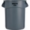 Rubbermaid Commercial Brute 20 Gal. Gray Vented Trash Can FG262000GRAY - alternate 2