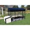 K9 Kennel Store 4ft X 8ft Value Kennel and XL Cabin Dog House Combo Ultimate UVL4X8CABCM - alternate 2