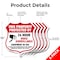 Signmission Video Surveillance Shield Sign This Prop, 12 inch X 12 inch, Aluminum Metal Sign, 5PK SHI-A-5Pack-12-470 - alternate 2