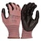 Pyramex Cut-Resistant Coated Gloves, Cut Level A6 , Polyurethane , L 1 PR GL408CL - alternate 1