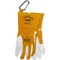 Caiman Premium Goat Grain TIG/Multi-Task Welder's Glove w/Split Cowhide Back, 4" Kontour Wrist Cuff 1540-4 - alternate 3