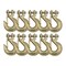 Mytee Products (10Pack ) G70 5/16in Clevis Slip Hook w/ Latch Grade 70 Transport, 10PK GH516-Lx10 - alternate 2