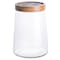 Cravings By Chrissy Teigen 5.75 Inch Glass Canister with Wood Lid 123144.02 - alternate 1