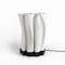 Jonathan Y Flame 13.5 in. Modern Bohemian Plant-Based PLA 3D Printed Dimmable LED Table Lamp, White/Black USA1002B - alternate 2