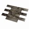 Apollo Tile Dark Gray 11.8 in x 11.8 in Glass Glossy Floor and Wall Mosaic Tile 4.83 sqft/case, 5PK APLC8811A - alternate 2