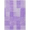 Homeroots 5' X 8' Lavender And Purple Striped Washable Indoor Outdoor Area Rug 581654 - alternate 4
