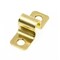 Prime-Line Door and Gate, Slide Barrel Bolt Latch 2 inch with Screws, Brass Plated (Single Pack) U 117516 - alternate 2