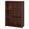 Homeroots 36" Brown Wood Adjustable Bookcase 355728 - alternate 1