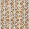 Homeroots 9' X 12' Copper And Ivory Abstract Washable Indoor Outdoor Area Rug 614153 - alternate 3