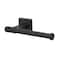 Gliderite Hardware Alpine Collection Tissue Holder Matte Black Bathroom Hardware 9050-SQ-MB-1 - alternate 1