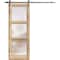 Sartodoors Sturdy Barn Door, Lucia 2552 Oak, 6.6FT Rail Hangers Heavy Hardware Set, Solid Panel Interior Doo LUCIA2552BD-S-DUB-3696 - alternate 1
