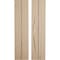 Ekena Millwork Rustic Two Board Joined Board-n-Batten Hand Hewn Faux Wood Shutters w/No Batten, 11W x 80H, PR SHUBJN11X80HHPR - alternate 1