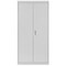 Sandusky Lee Shelving Storage Cabinet, 72 in H, 36 in W, 18 in D, Swing, Keyed, Gray, 4 Shelves, 0 Drawers CA41361872-05 - alternate 3