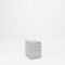 Pucel Pedestal Utility & File Drawer Cabinet, 18 in W x 24 in D x 26 in H, Gray DCF-1 - alternate 1