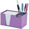 Acrimet Desktop Organizer Pencil, Pen, Paper, Clip, Caddy Holder (Plastic) (Paper Included) (Purple Color) 954.LO - alternate 1
