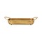Homeroots 11in Gold Cast Iron Handmade Trinket Tray 634793 - alternate 3