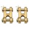 Mytee Products 2 Pack 5/16in G70 Chain Double Clevis Mid Link Truck Trailer Tie Down Links Towing, 2PK CH516-Lx2 - alternate 2