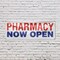 Signmission Pharmacy Now Open, 18 Inch x 48 Inch, Vinyl Banner B-30785 - alternate 2