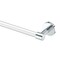 Gatco Clarion 24 in Towel Bar, Crystal-Clear Acrylic/Chrome 5710 - alternate 1