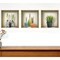 Homeroots Set of Three Mya Faux Niche 3D Peel and Stick Wall Decals, 3PK 565413 - alternate 2