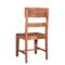 Homeroots Set of Two Brown Wood Ladder Back Dining Side Chairs 522054 - alternate 2
