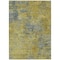 Homeroots 3' X 5' Gold Green And Gray Abstract Washable Indoor Outdoor Area Rug 603587 - alternate 4