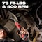 Milwaukee Tool Ratchet, 70 ft-lb, 400 RPM 3059-20 - alternate 3