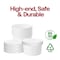 Smarty Had A Party 6 oz Squat Paper Soup Cups with Paper Lids, 1000PK 606PLCS-CASE - alternate 2