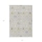 Homeroots 5' X 8' Silver Gray And Gold Oriental Washable Indoor Outdoor Area Rug 598071 - alternate 3