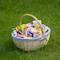 Wickerwise Picnic Basket with Handle and Washable Plaid Liner - Ideal for Outdoor Adventures,  QI004718.XL - alternate 4