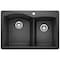 Blanco Diamond 1-3/4 Bowl Dual Deck, Anthracite 440215 - alternate 1