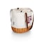 Picnic Time Family Of Brands NCAA Texas A&M Aggies Coronado Canvas and Willow Basket Tote - Picnic Bag 203-00-187-564-0 - alternate 2