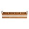 Homeroots 19" Brown Solid Wood And Metal Box 487956 - alternate 2