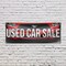 Signmission Used Car Sale, 18 Inch x 48 Inch, Vinyl Banner B-30901 - alternate 2