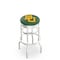 Holland Bar Stool Co 25" Chrome 2-Ring Baylor Swivel Bar Stool, Accent Ring L7C3C25Baylor - alternate 1