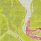 Homeroots 5' X 8' Lime Green Neon Pink And Ivory Abstract Washable Indoor Outdoor Area Rug 597783 - alternate 2