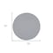 Homeroots 6' Ivory And Blue Round Geometric Indoor Outdoor Area Rug 552355 - alternate 2