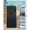 Commercial Cool 18 cu.ft Top Mount Refrigerator / Freezer - Black CCR1800GB - alternate 2