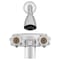 Dura Faucet Used For Bathtub PopUp TubShower Diverter Crystal Acrylic Knobs WithShower Head DF-SA910A-CP - alternate 3