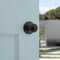 Kwikset Keyed Entry Door Knob, Matte Black, Metal, KW1, SC1 Keyway, Re-Key Technology SmartKey 400P514SMTCPK6 - alternate 2