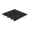 Mytee Products 12inx12in Non Slip Interlocking Self Drainage Tiles - 1/2in Thick, Black, 12PK NSM1212-BLKx12 - alternate 3
