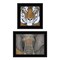 Homeroots Set Of Two Wildlife II 2 Black Framed Print Wall Art, 2PK 406044 - alternate 1
