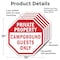 Signmission Private Property Campground Guests, 10 inch X 10 inch, Aluminum Metal Signs, 5PK OC-A-5Pack-10-31 - alternate 2