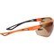 Bouton Optical Bio-Based Full Frame Safety Glasses w/Orange Frame, Gray Lens and Anti-Scratch/Anti-Fog Coating 250-15-0021 - alternate 2