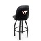 Holland Bar Stool Co Logo Grizzly Virginia Tech 36 in. Swivel Bar Stool with Black Wrinkle Finish L048 - alternate 1